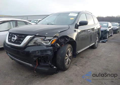 2017 Nissan Pathfinder Sv from USA, damaged, VIN 5N1DR2MM7HC623444